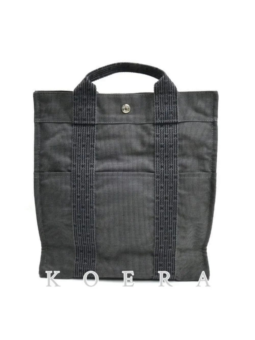 Hermes Her Line a Dos MM Backpack Gray Vintage